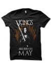 Kings Are Born In May T-Shirt