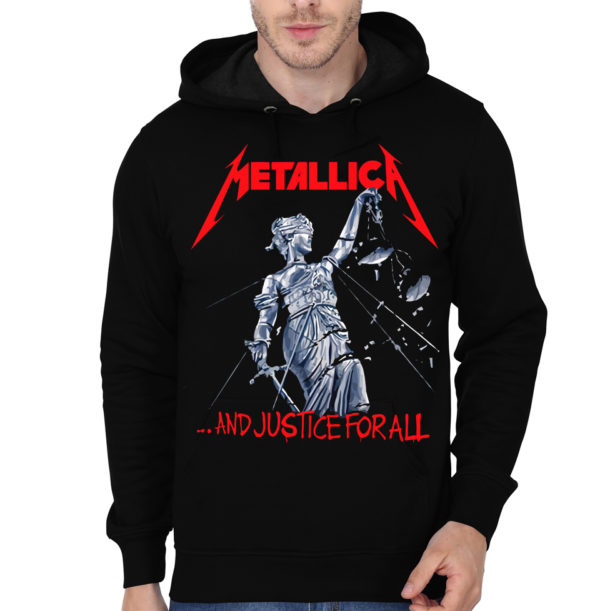 Metallica Justice For All Unisex Hooded Sweatshirt