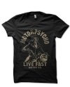 Motorpyscho Skull Rider Black T-Shirt