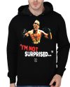 Nate Diaz I'm Not Surprised Black Hoodie