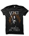 Kings Are Born In October T-Shirt