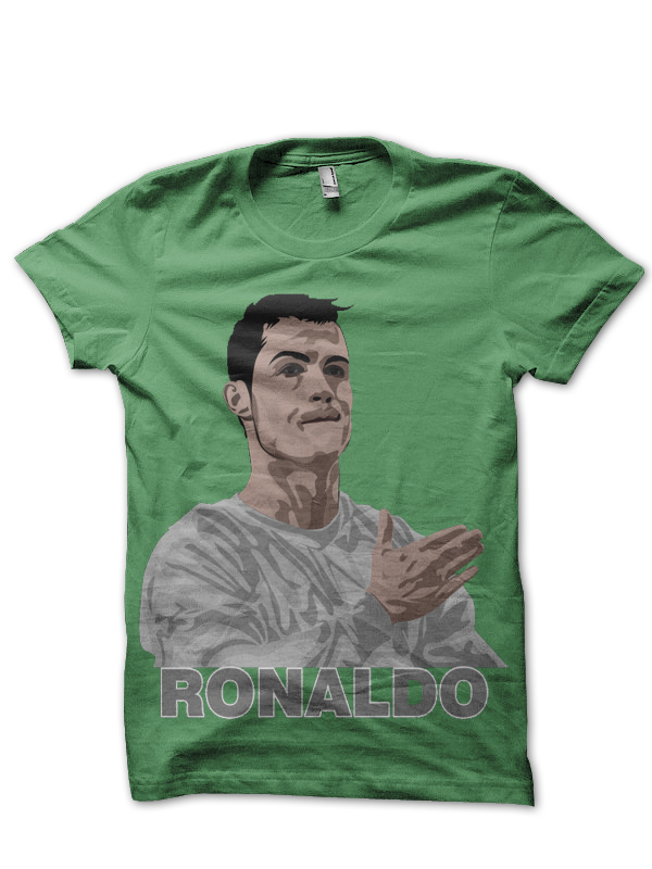 Cristiano Ronaldo T-Shirt by Paul Meijering - Pixels Merch