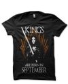 Kings Are Born In September T-Shirt