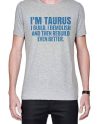 Taurus Grey T-Shirt
