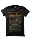 Taurus Black T-Shirt