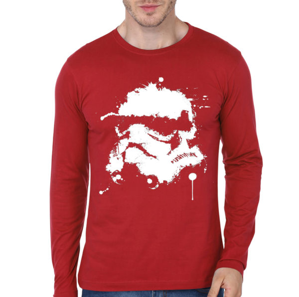 Trooper Red Full Sleeve Tee