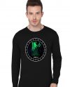 Virgo Black Full Sleeve T-Shirt