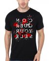 Conquer Yourself  Black T-Shirt